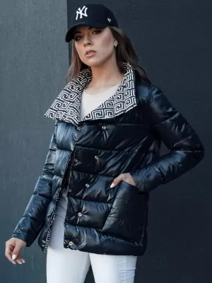 Dámská bunda DSTREET TMAVĚ MODRÁ
