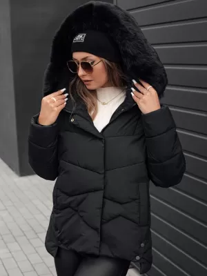 Dámská zimní bunda DSTREET FIXMIX ČERNÁ