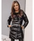 Dámská bunda DSTREET DELSY LONG TY3481 ČERNÁ