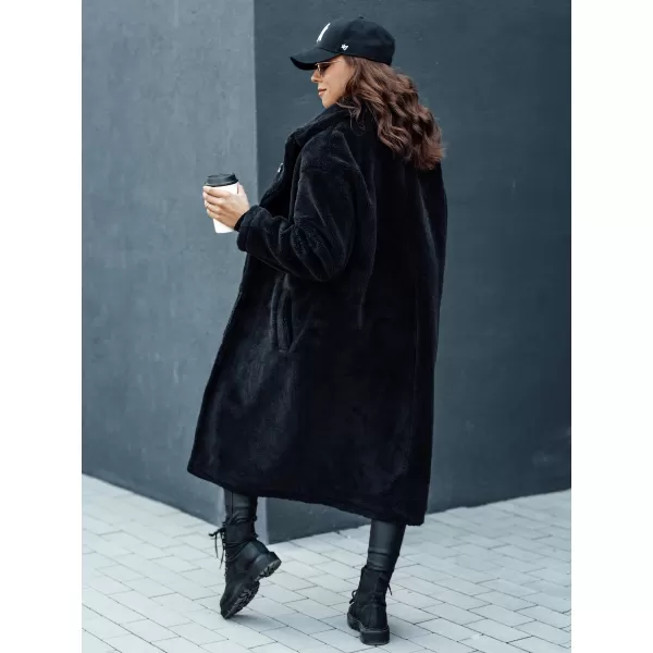  Dámský zimní kabát DSTREET GLAMFUR ČERNÁ 