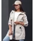 Dámská bunda DSTREET STYLE QUEEN TY4394 SVĚTLE ŠEDÁ
