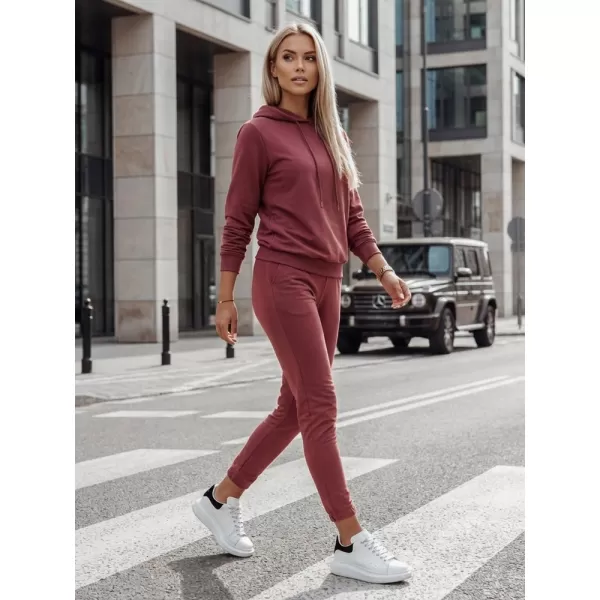  Dámská souprava DSTREET MIGEL AY1090 BORDO 
