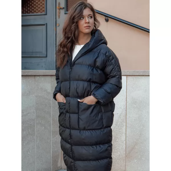  Dámský kabát DSTREET ANNIKA ČERNÁ 