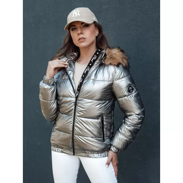  Dámská bunda DSTREET MELANI TMAVĚ ŠEDÁ 