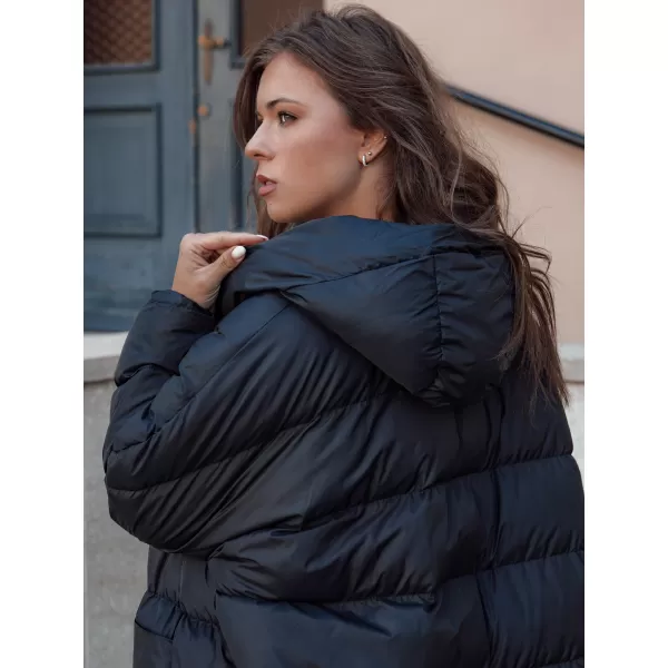  Dámský kabát DSTREET ANNIKA ČERNÁ 