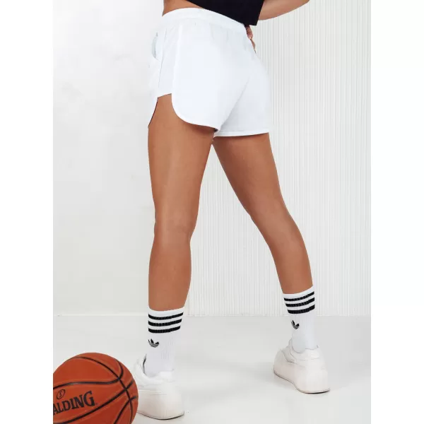  Dámské šortky DSTREET GO SPORT BÍLÁ 