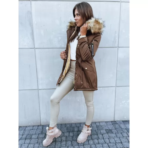  Dámská bunda DSTREET VIXEN TY3871 KARAMELOVÁ 