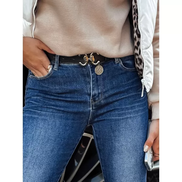  Dámské džíny DSTREET JEANLIFE UY2195 MODRÁ 