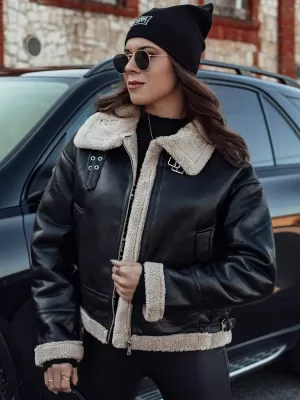 Dámská bunda DSTREET SHEREB ty4756 ČERNÁ