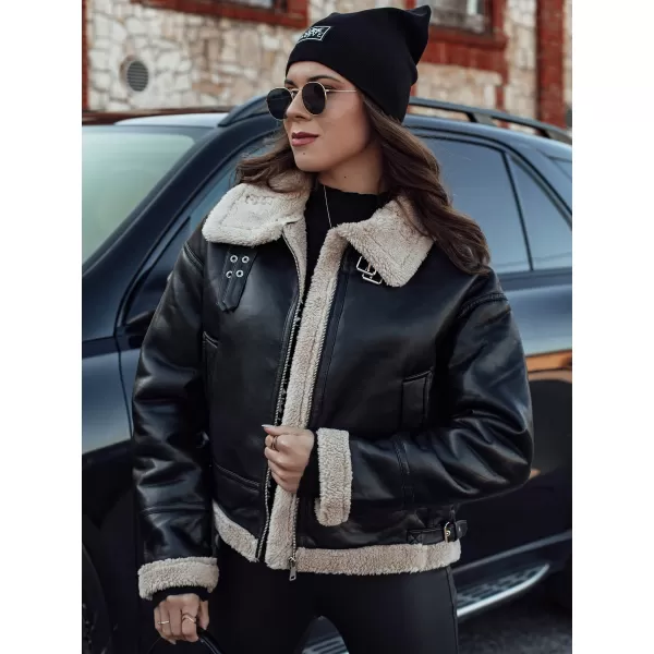 Dámská bunda DSTREET SHEREB ty4756 ČERNÁ 