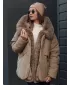 Dámská bunda DSTREET LUNAVI ty4665 BÉŽOVÁ