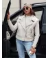 Dámská vesta DSTREET WOOLZIP TY4743 BÍLÁ