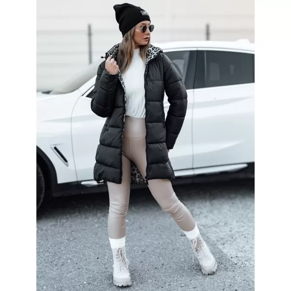  Dámský kabát DSTREET PURRBREEZ ČERNÁ 