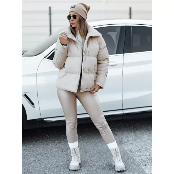  Dámská bunda DSTREET LARO ty4703 BÉŽOVÁ 
