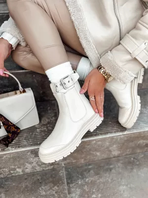 Dámské boty DSTREET LUXIBOOTS BÉŽOVÁ