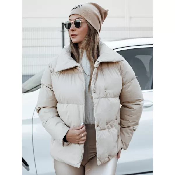  Dámská bunda DSTREET LARO ty4703 BÉŽOVÁ 