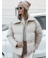 Dámská bunda DSTREET LARO ty4703 BÉŽOVÁ