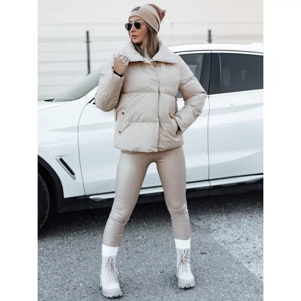  Dámská bunda DSTREET LARO ty4703 BÉŽOVÁ 