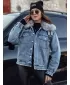 Dámská bunda DSTREET FURDENIM TY4755 SVĚTLE MODRÁ