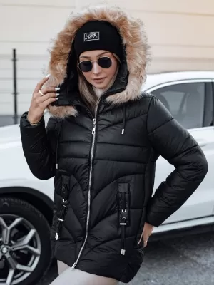 Dámská bunda DSTREET MELOMA TY4713 ČERNÁ
