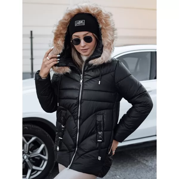  Dámská bunda DSTREET MELOMA TY4713 ČERNÁ 