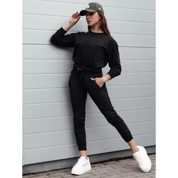  Dámské tepláky DSTREET FITS ČERNÁ 