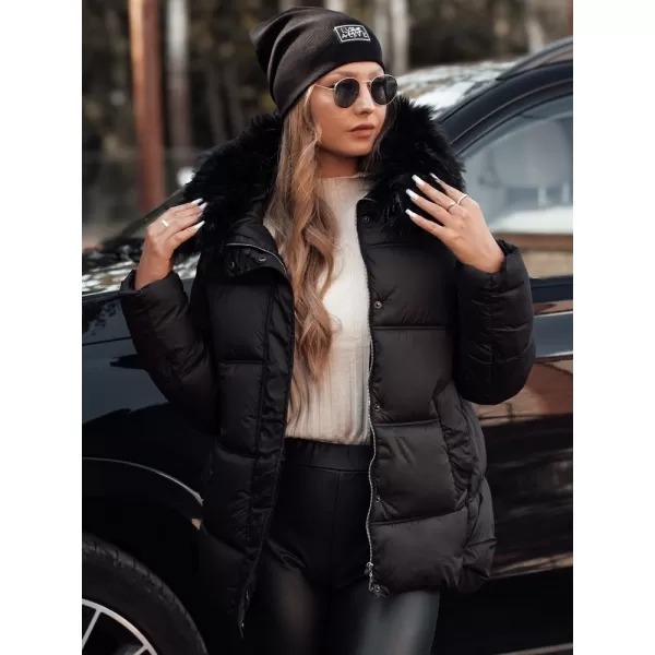  Dámská bunda DSTREET NORDKOLL TY4711 ČERNÁ 