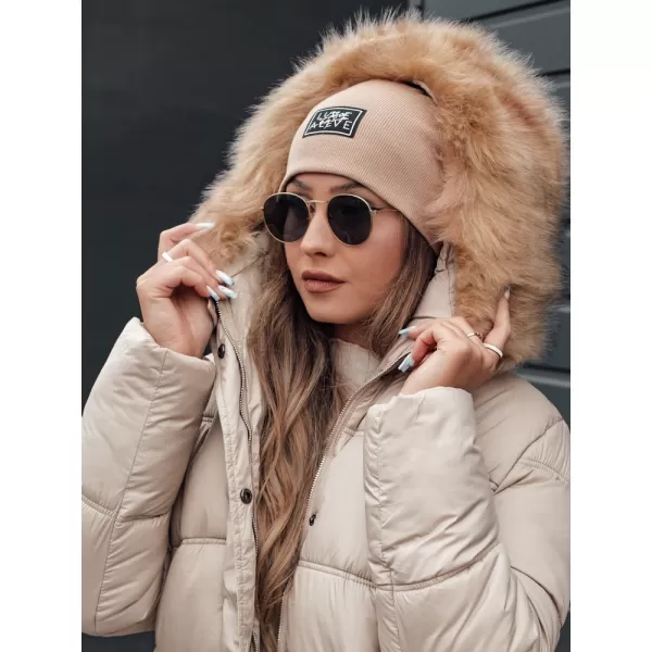  Dámská bunda DSTREET NORDKOLL TY4710 KHAKI 