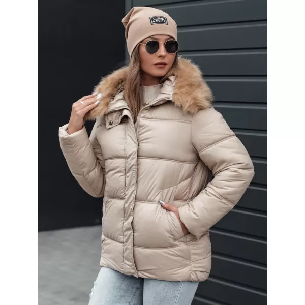  Dámská bunda DSTREET NORDKOLL TY4710 KHAKI 