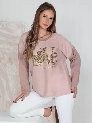 Dámské triko DSTREET LOVEGLOW RY2699 RŮŽOVÁ