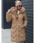 Dámský kabát DSTREET VEONI TY4718 KHAKI
