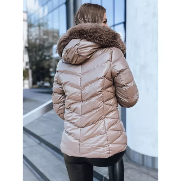  Dámská bunda DSTREET MIRIAL TY3771 BÉŽOVÁ 