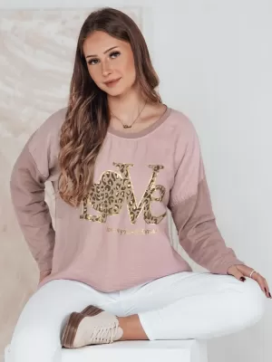 Dámské triko DSTREET LOVEGLOW RY2699 RŮŽOVÁ