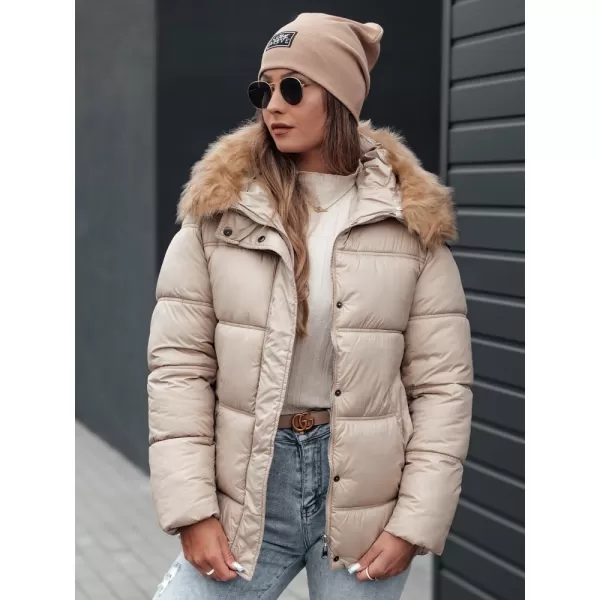  Dámská bunda DSTREET NORDKOLL TY4710 KHAKI 
