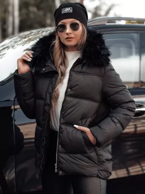 Dámská bunda DSTREET NORDKOLL TY4711 ČERNÁ