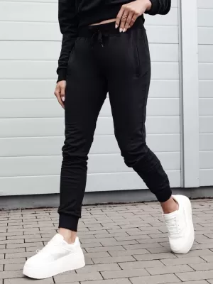 Dámské tepláky DSTREET FITS ČERNÁ