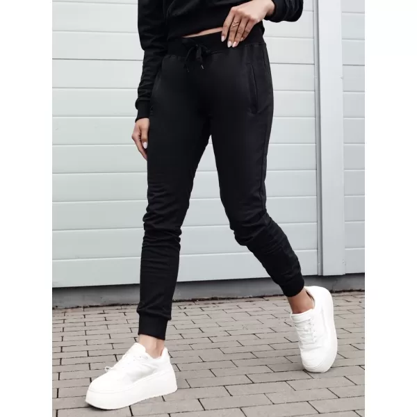  Dámské tepláky DSTREET FITS ČERNÁ 