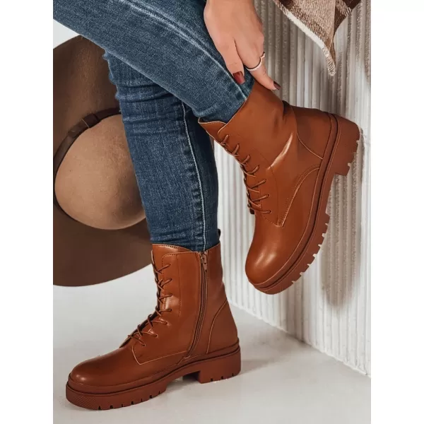  Dámské boty DSTREET STYLOBOSS ZY0520 KARAMELOVÁ 