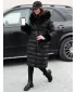 Dámský kabát DSTREET ZAELEGANTE TY4779 ČERNÁ