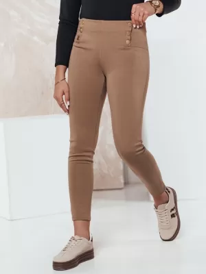 Dámské kalhoty DSTREET MODSTORY KARAMELOVÁ