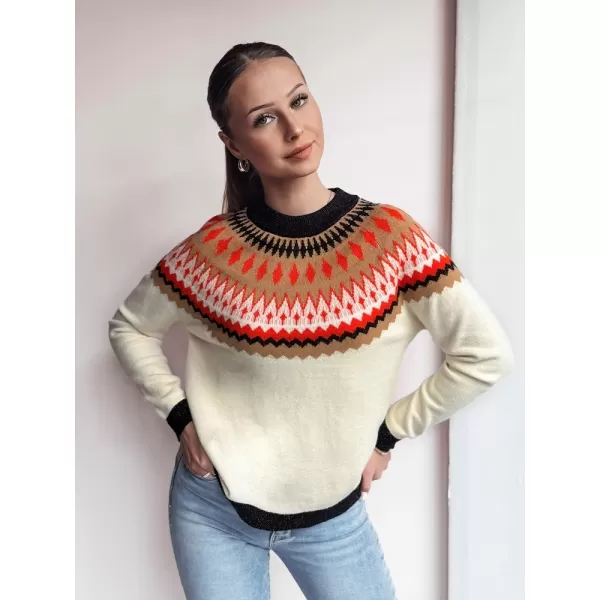  Dámský svetr DSTREET RUBY GLOW BÉŽOVÁ 