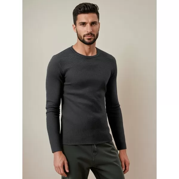  Pánský svetr DSTREET wx2293 TMAVĚ ŠEDÁ 