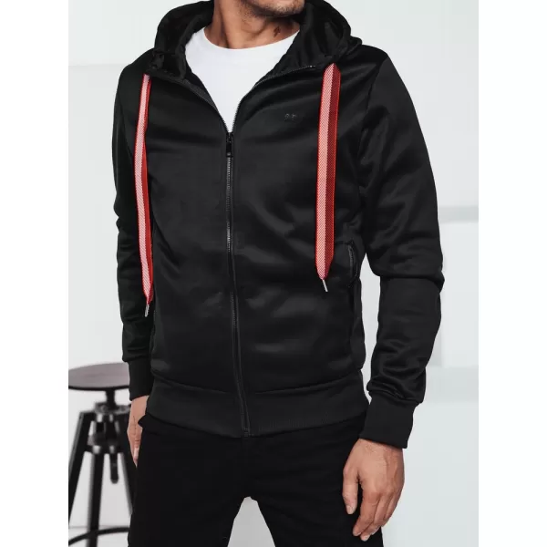  Pánská mikina DSTREET bx5858 ČERNÁ 