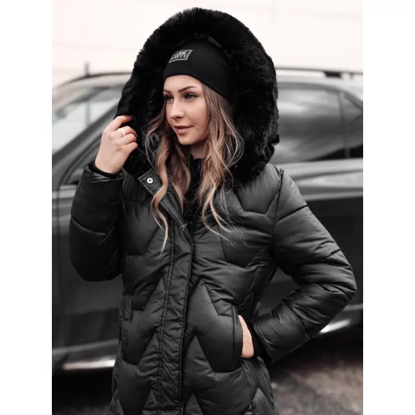  Dámský kabát DSTREET WINTERACT TY4775 ČERNÁ 