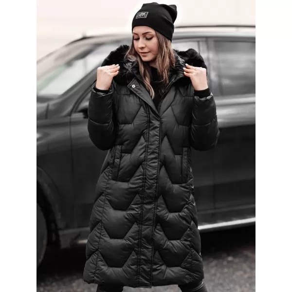  Dámský kabát DSTREET WINTERACT TY4775 ČERNÁ 