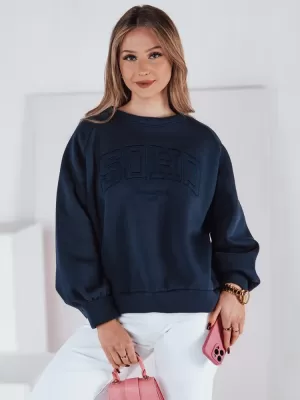 Dámská mikina DSTREET BY1350 TMAVĚ MODRÁ