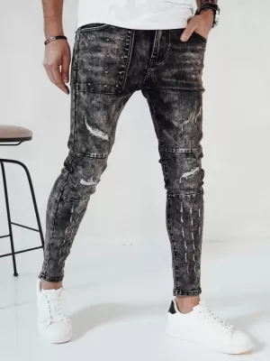 Pánské kalhoty DSTREET UX4146 ČERNÁ
