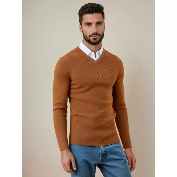  Pánský svetr DSTREET WX2290 VELBLOUD 