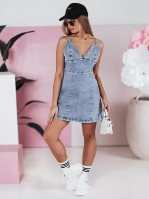 Dámské šaty DSTREET EY2568 MODRÁ