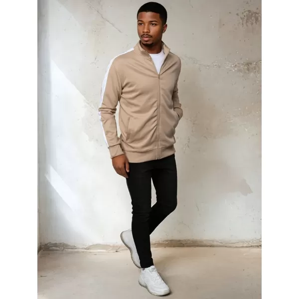  Pánská mikina DSTREET BX5564 KHAKI 